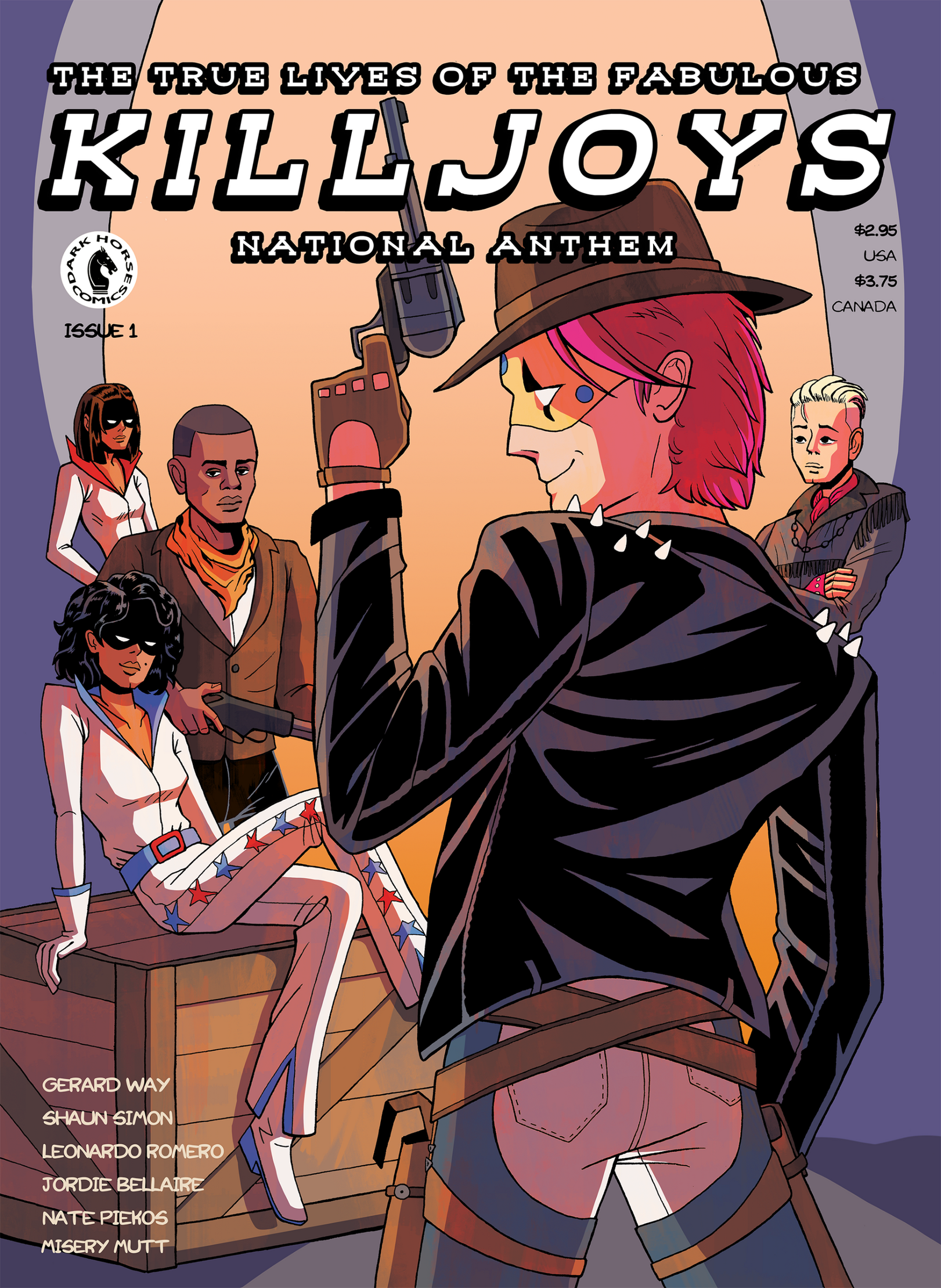 National Anthem - Fictional Comic Cover