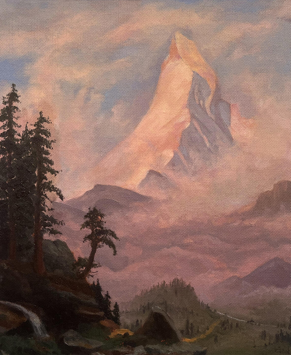 Sunrise on the Matterhorn - Master Copy
