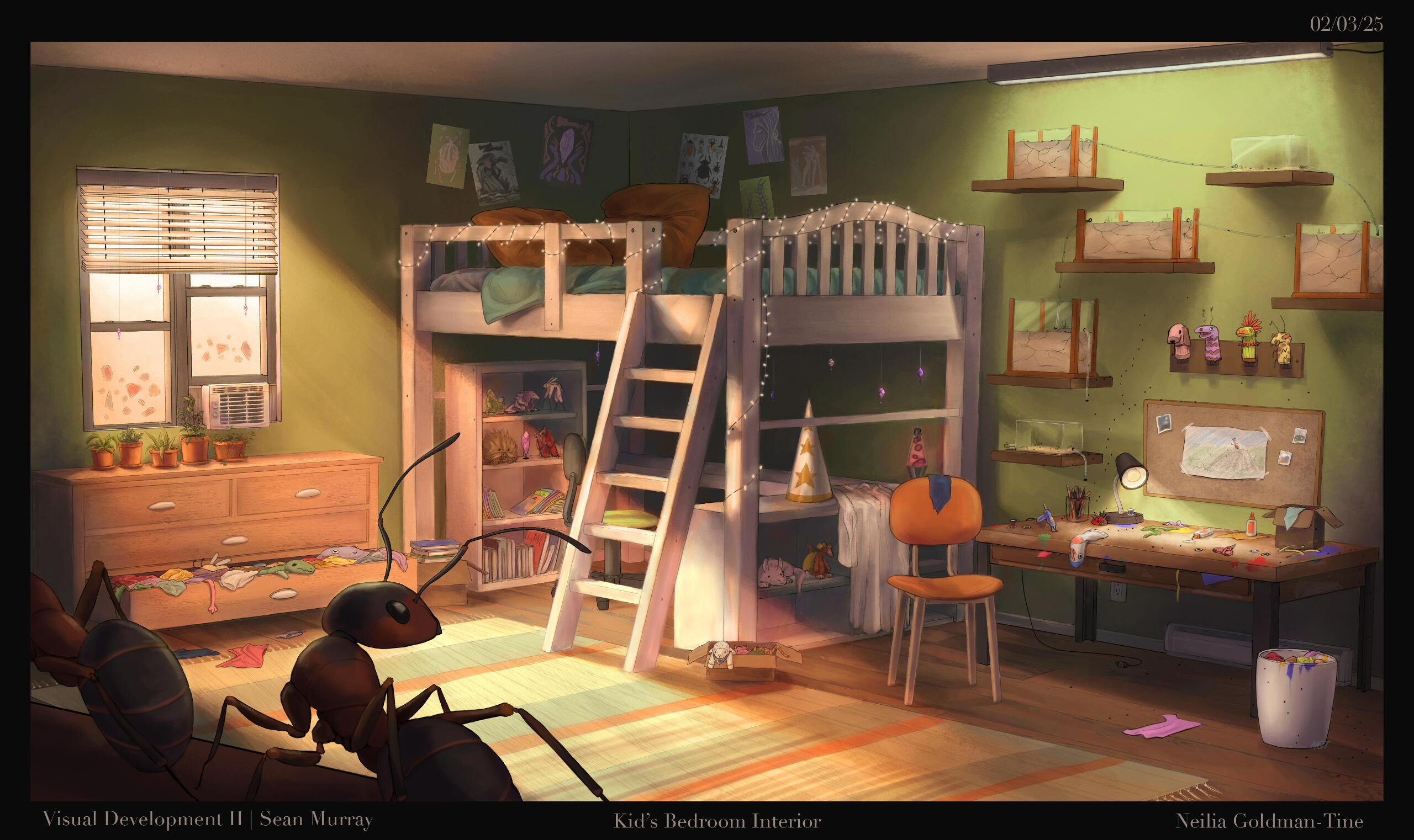 Kid's Interior Bedroom Design Kid's Interior Bedroom Design